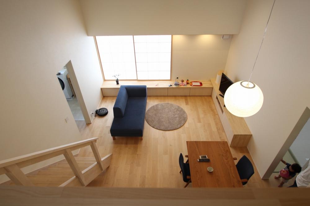 吹き抜けからの風景