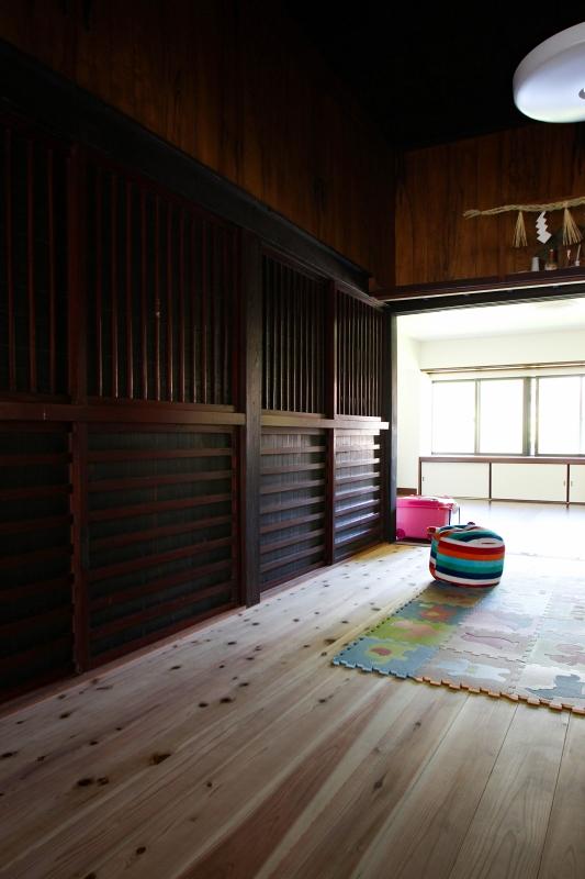 古い建具はそのまま活かしました