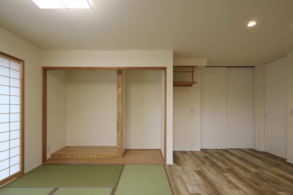 建具で仕切ると個室になります