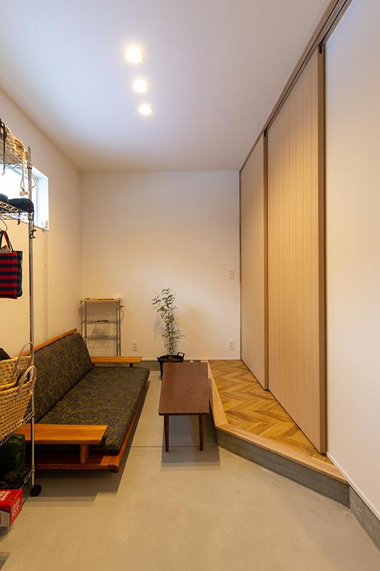 建具を閉めると別部屋に