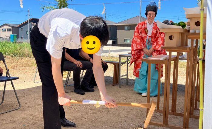 H様邸、地鎮祭でした！